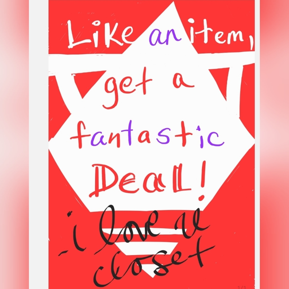Like Any Item And I'll Send A Curated Offer For $… - image 1